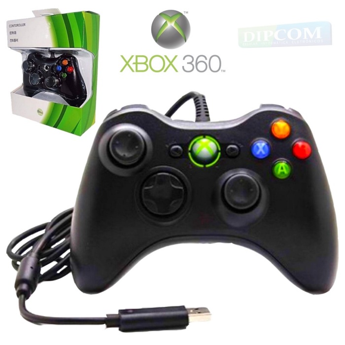 Controle XBOX 360 e PC Com Fio - Imagem 3